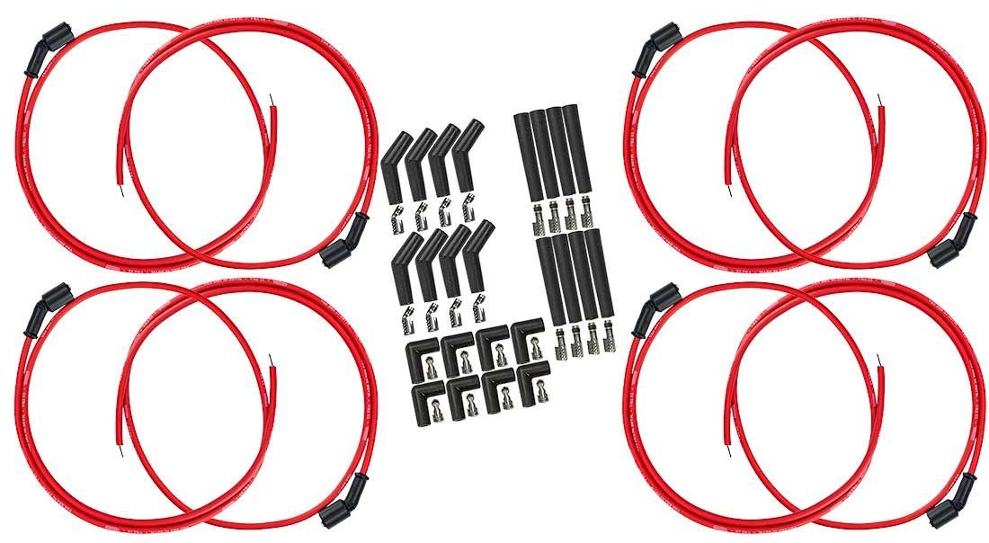 Ultra 350 Plug Wire Set - Red LS