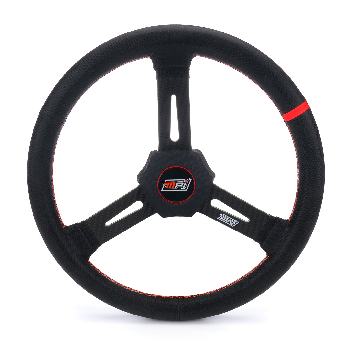 Dirt Steering Wheel 15in Carbon Fiber Large Grip