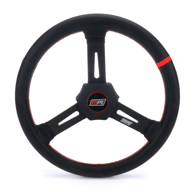 Dirt Steering Wheel 15in Carbon Fiber Large Grip