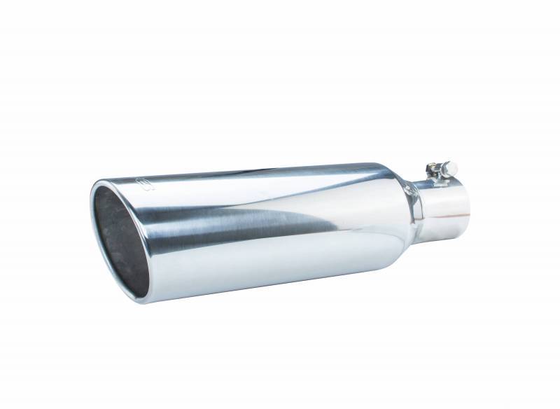 3inID X 5in OD X 18inL Exhaust Tip Stainless