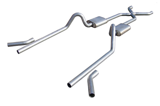 55-57 Chevy H-Bomb Crossmember Back Exhaust