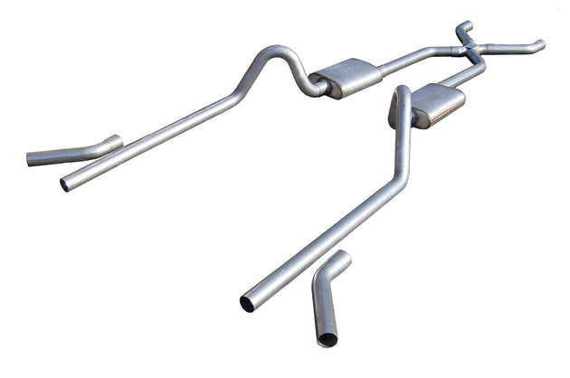 55-57 Chevy H-Bomb Crossmember Back Exhaust