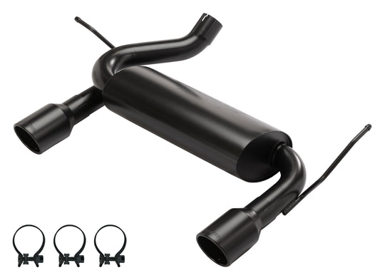 07-18 Jeep JK Axle Back Exhaust