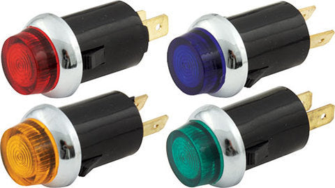 QUICKCAR RACING PRODUCTS Warning Light Kit 61-706 - 3/4in Red/Blue/Green/Amber