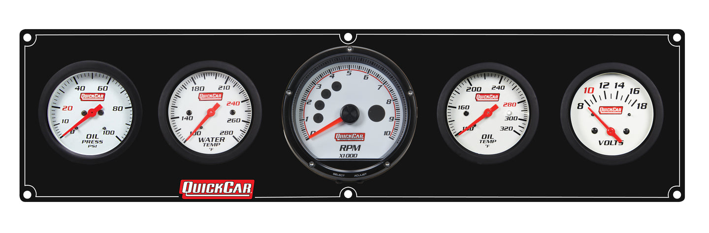Extreme 4-1 Panel w/Tach OP/WT/OT/VT Black