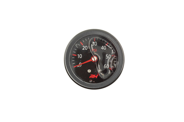 Liquid Filled Fuel Press Gauge  60-PSI 1/8 Npt