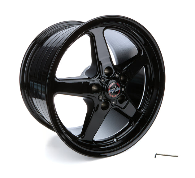 92 Drag Star Bracket Rac er Gloss Black  17x10.5