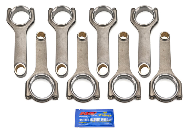 SBC 4340 Forged H-Beam Rods 6.125 w/ARP2000