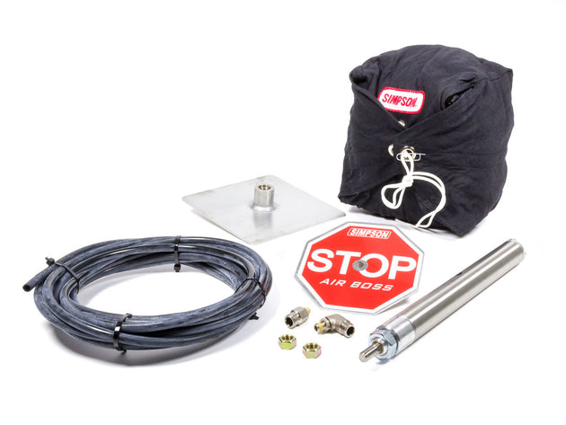 Chute w/Launcher 10ft Black Air Boss Nylon