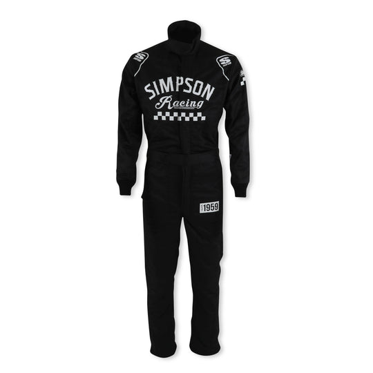 Suit Checkers Medium Black SFI 3.2A/5