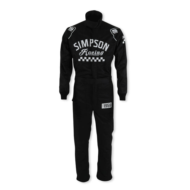Suit Checkers Medium Black SFI 3.2A/5