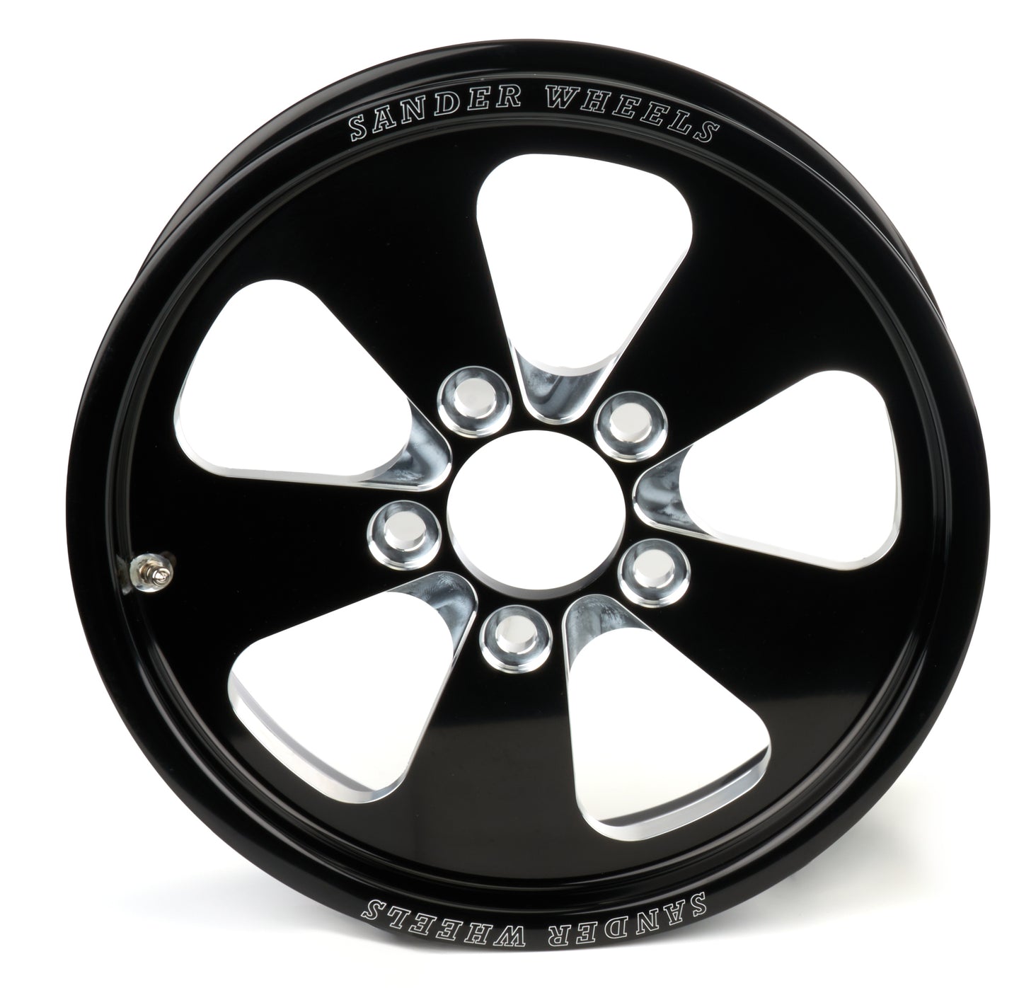 740 SERIES 15X3.5X2.2 FR GD 5 SPOKE 5X4.75 BLK &