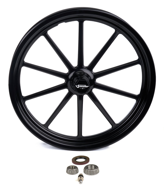 740 Series 17X2.2 FRGD 10 Spoke Spindle MNT BLK