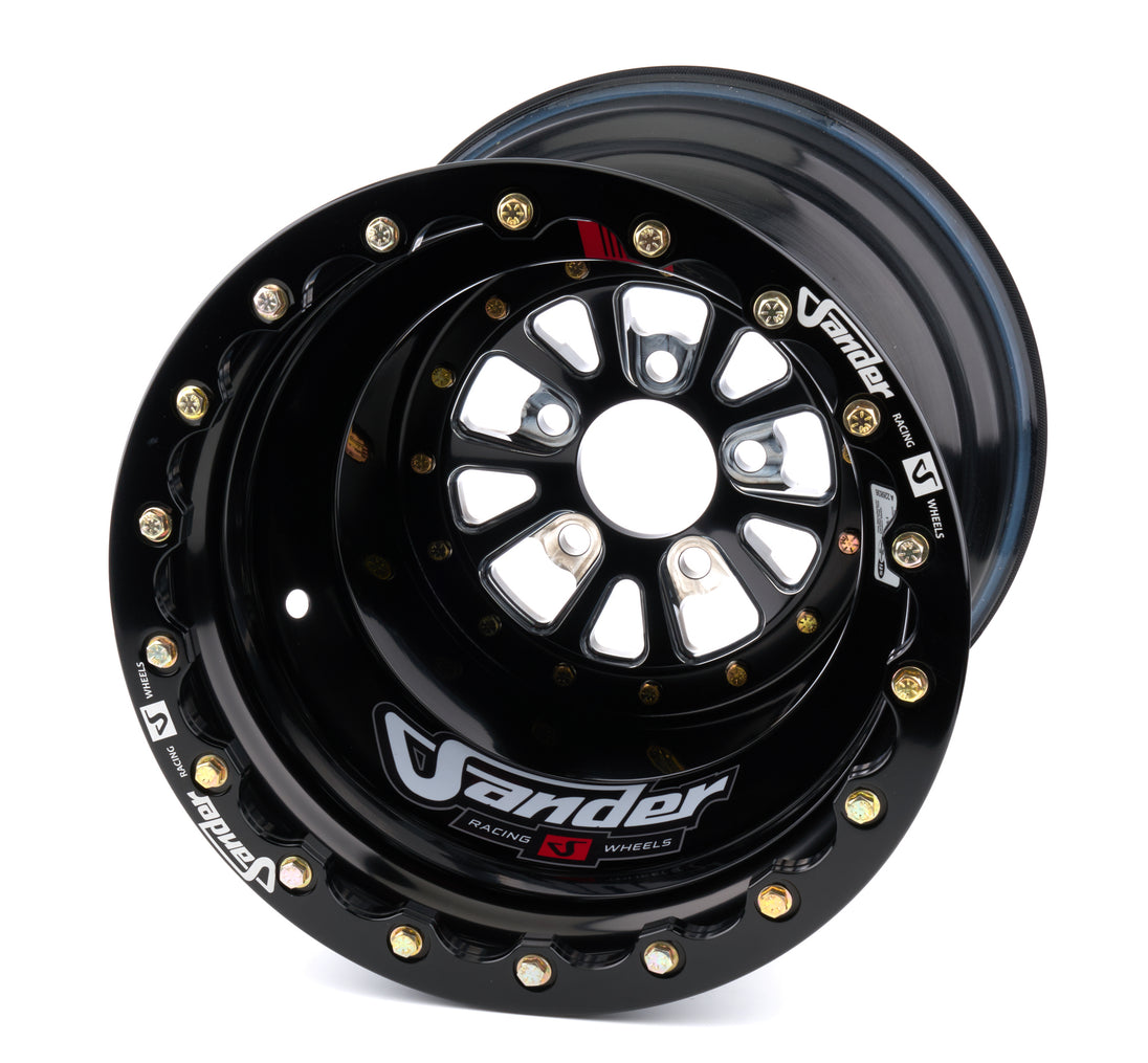 762 Series16X16X4in 5x4.75 Bolt MACH DBL BLK