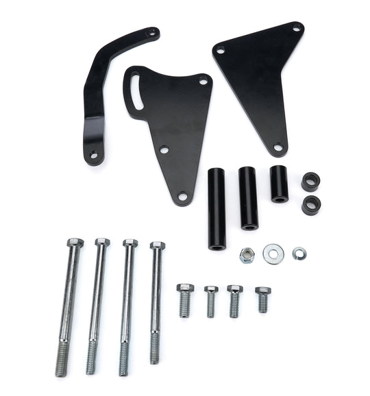 Alternator Bracket BBC Long Water Pump Black