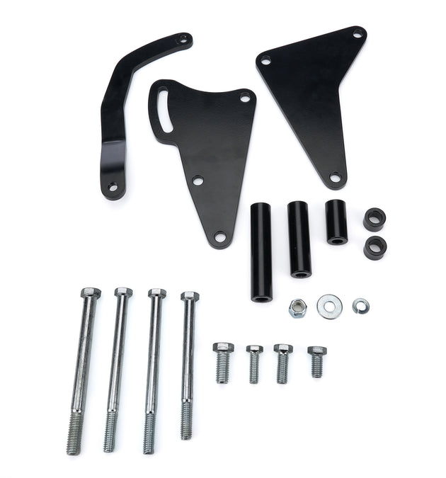 Alternator Bracket BBC Long Water Pump Black