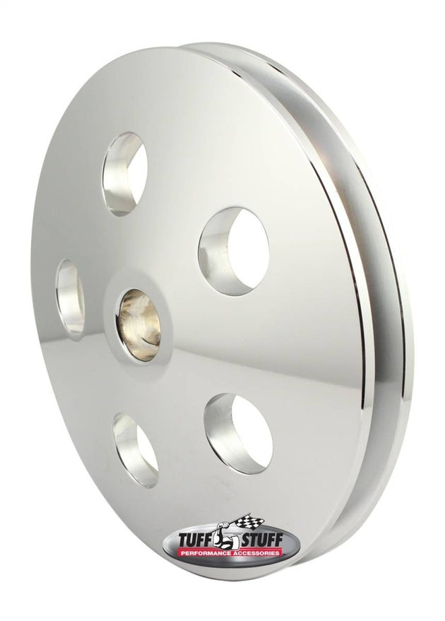 V-Groove Power Steering Pulley Chrome