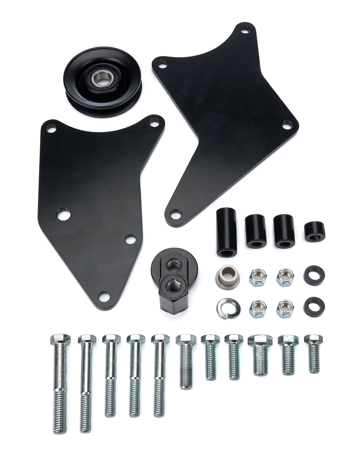 A/C Compressor Bracket BBC Short Water Pump Blk