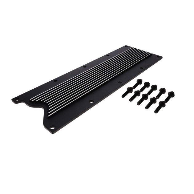 LS1/LS6 Finned Aluminum Black Valley Cover
