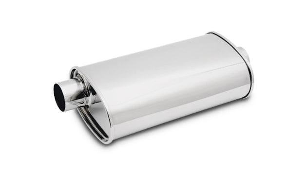 STREETPOWER Oval Muffler 3.50in Inlet/Outlet