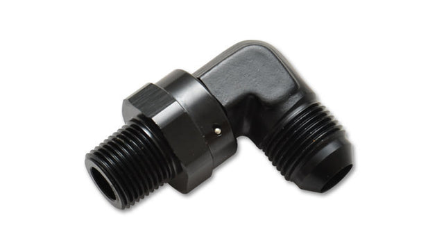 Male-8AN to Male 1/2in NPT 90 Degree Fitting