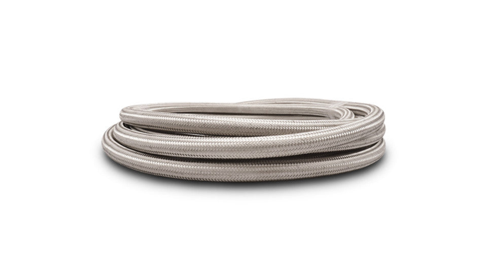 50ft Roll Stainless Braided Flex Hose -10AN