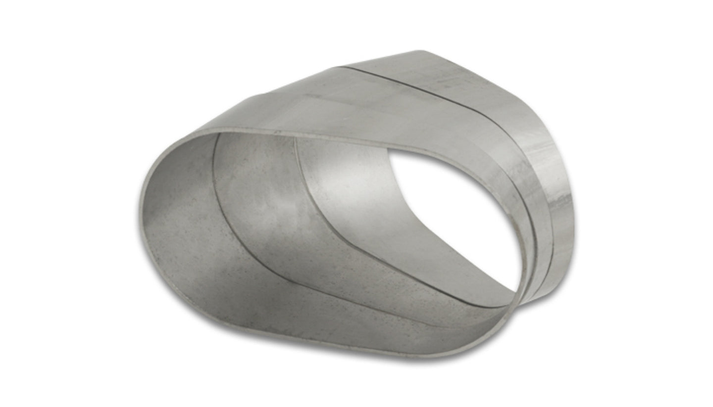 15 Degree Horizontal Plane Oval Pie Cuts