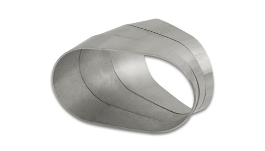 45 Degree Horizontal Plane Oval Pie Cuts