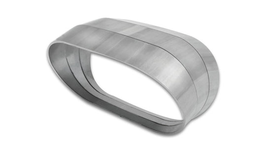 45 Degree Vertical Plane Oval Pie Cuts