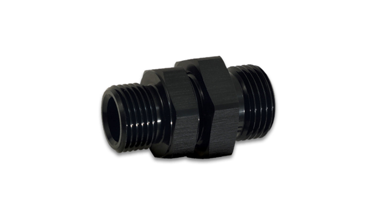 -10 ORB Male to Male Uni on Adapter - Anodized Bl