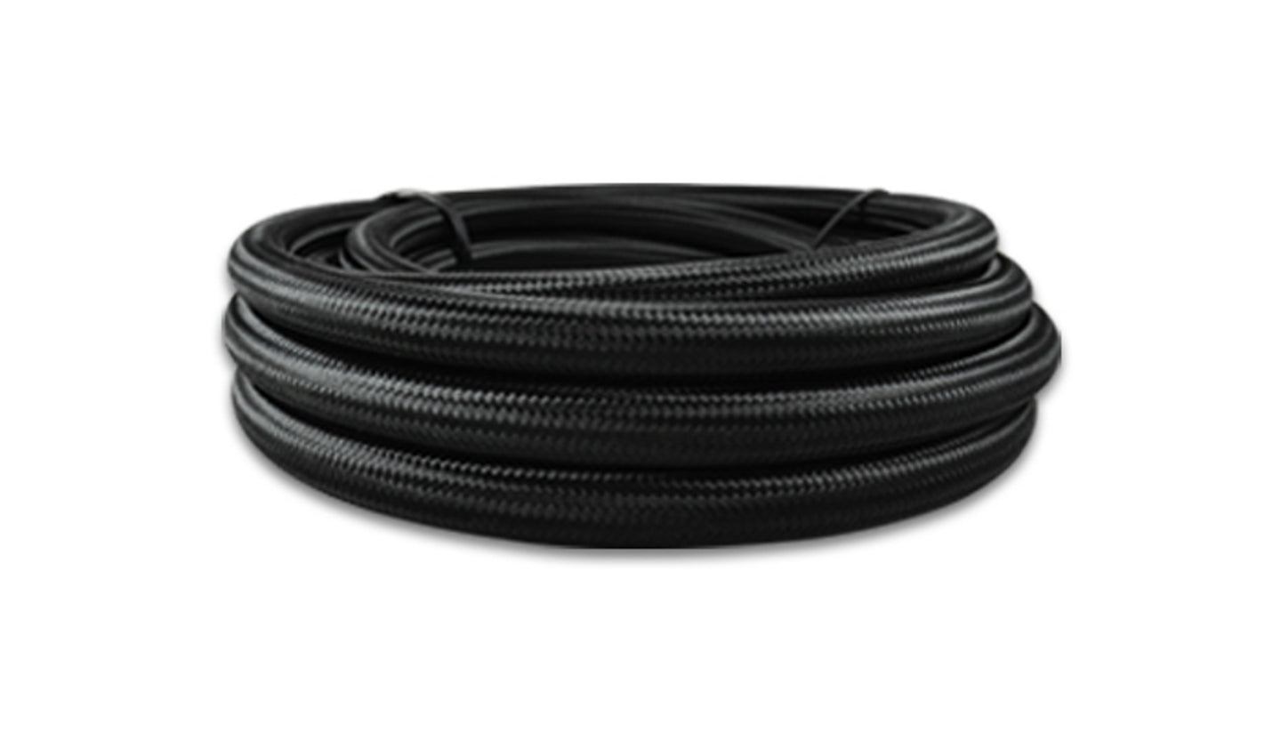10ft Roll of Black Nylon Braided Hose -12AN