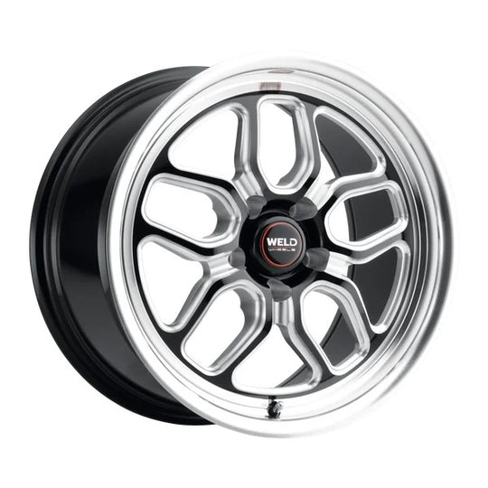 17x10 Laguna Drag 5x120 ET42 BS7.25 Gloss BLK MI