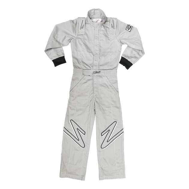 Race Suit ZR-10 Youth Medium Gray