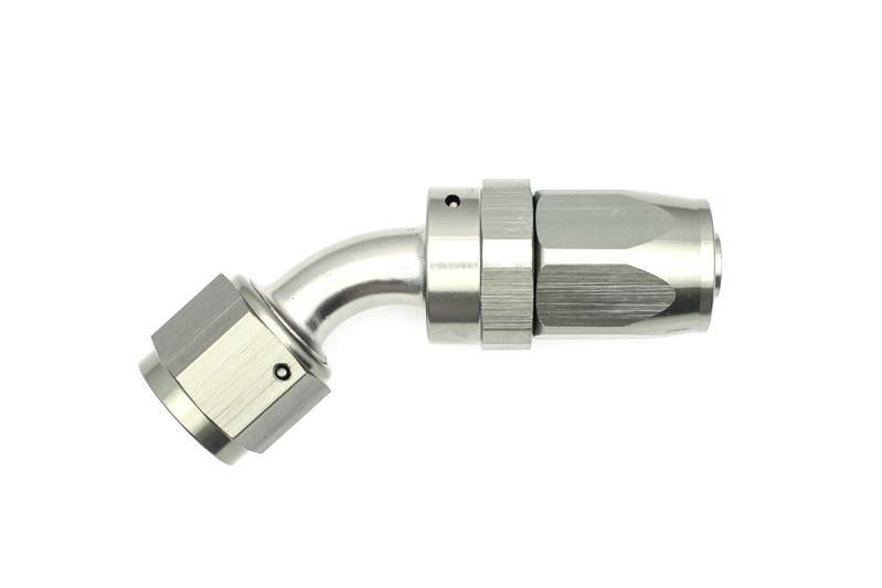 DeatschWerks 8AN Female Swivel 45-Degree Hose End CPE